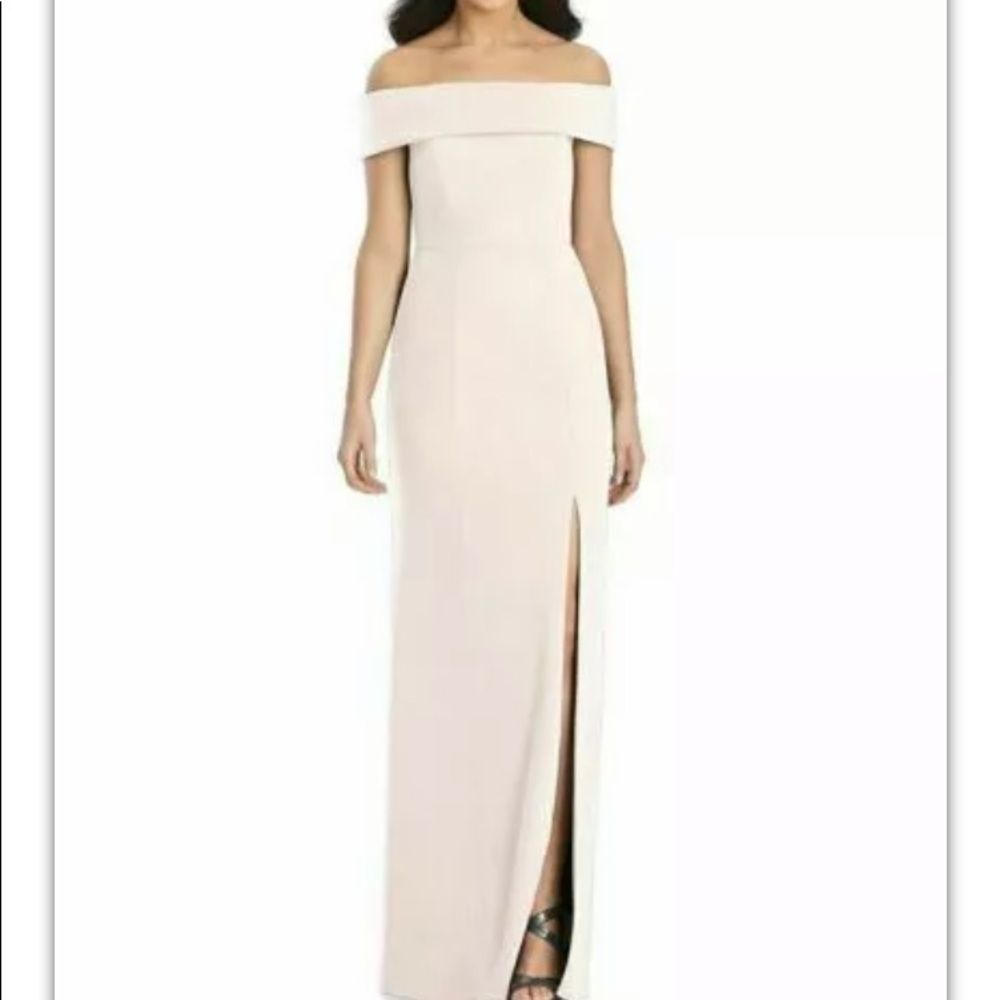The Dessy collection bridesmaid Sz 14 Dress blush